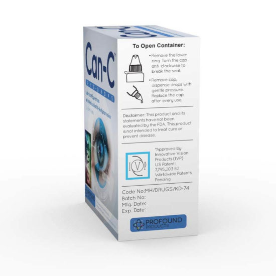 Can-C Eye Drops 6 Boxes Five Month Supply